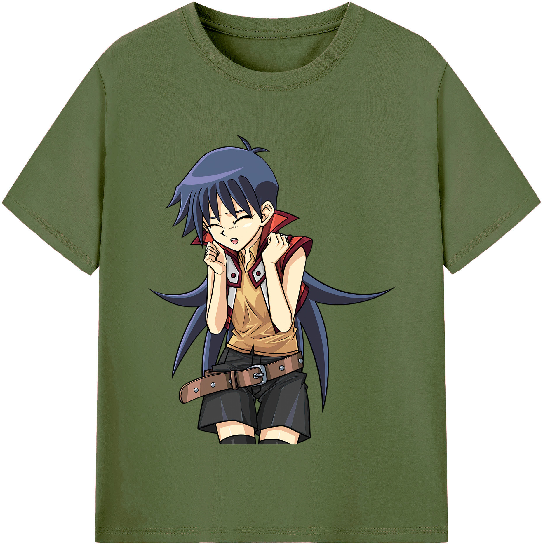 （画像用） 遊☆戯☆王 Yu-Gi-Oh! 綿100％半袖Tシャツ（フロントプリント）